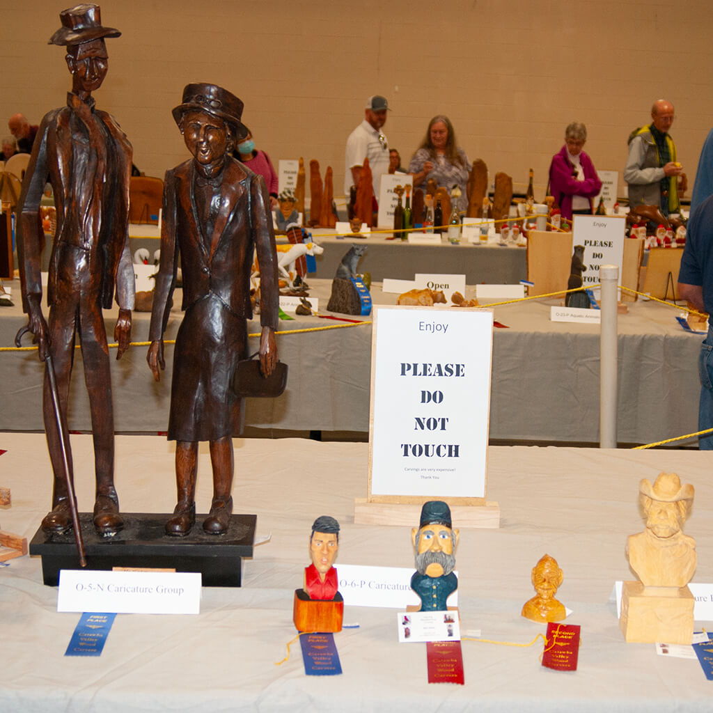 19th Annual Klingspor's Woodworking Extravaganza 2022 Wood Carvings